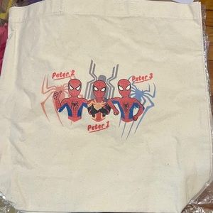 3 Spider Man Tote Bag